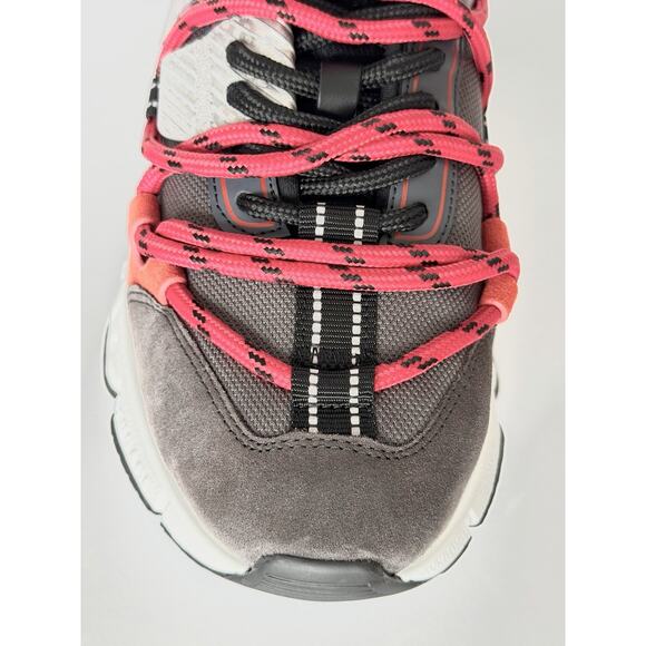 Versace Men\'s Greca Sneakers Red/Gray 12.5 US (45.5 Euro) IT 1021490 NIB main image 13